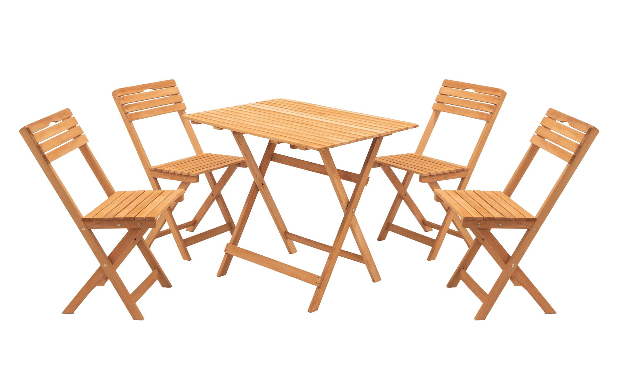 Set masa + scaune Todi, natural  2